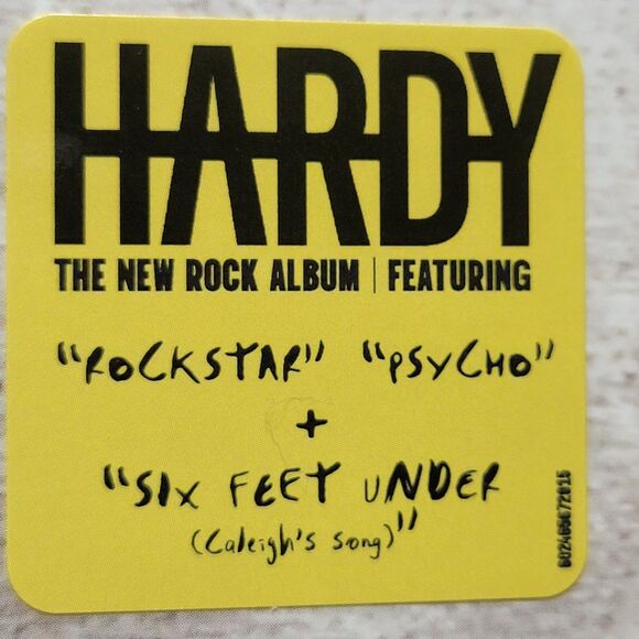 VINYL Hardy: Quit!! Exclusive Translucent Green LP SEALED - Picture 2 of 6